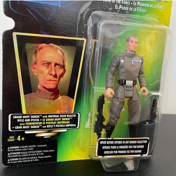 Vintage Star Wars Grand Moff Tarkin Action Figure - Picture 3 of 3